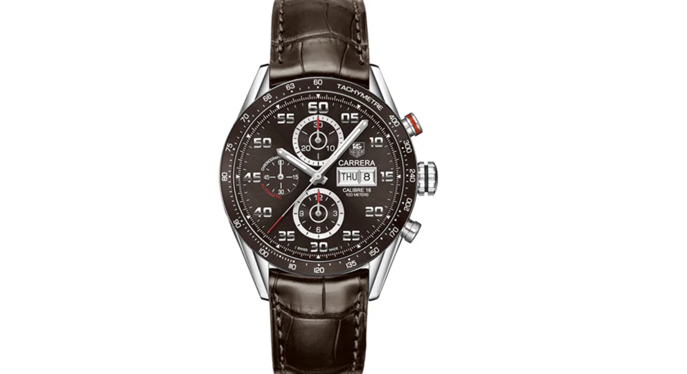 TAG HEUER CARRERA CALIBRE 16 DAY DATE AUTOMATIC CHRONOGRAPH 43 MM
